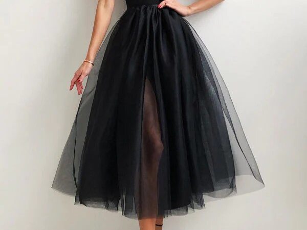 Zoom sur le tulle